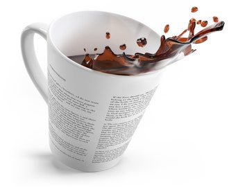 Taza de café con leche con páginas de la Biblia, taza de Corintios, taza cristiana, taza de las Escrituras, taza con versículos bíblicos, regalos cristianos, inspiración, regalo de estudio bíblico