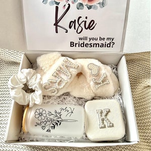 Personalized for Bridesmaid Maid of Honor Proposal Gift Box Will You Be My  Proposal Matron of Honor Gift in Blush, Terracotta, Blue, Sage