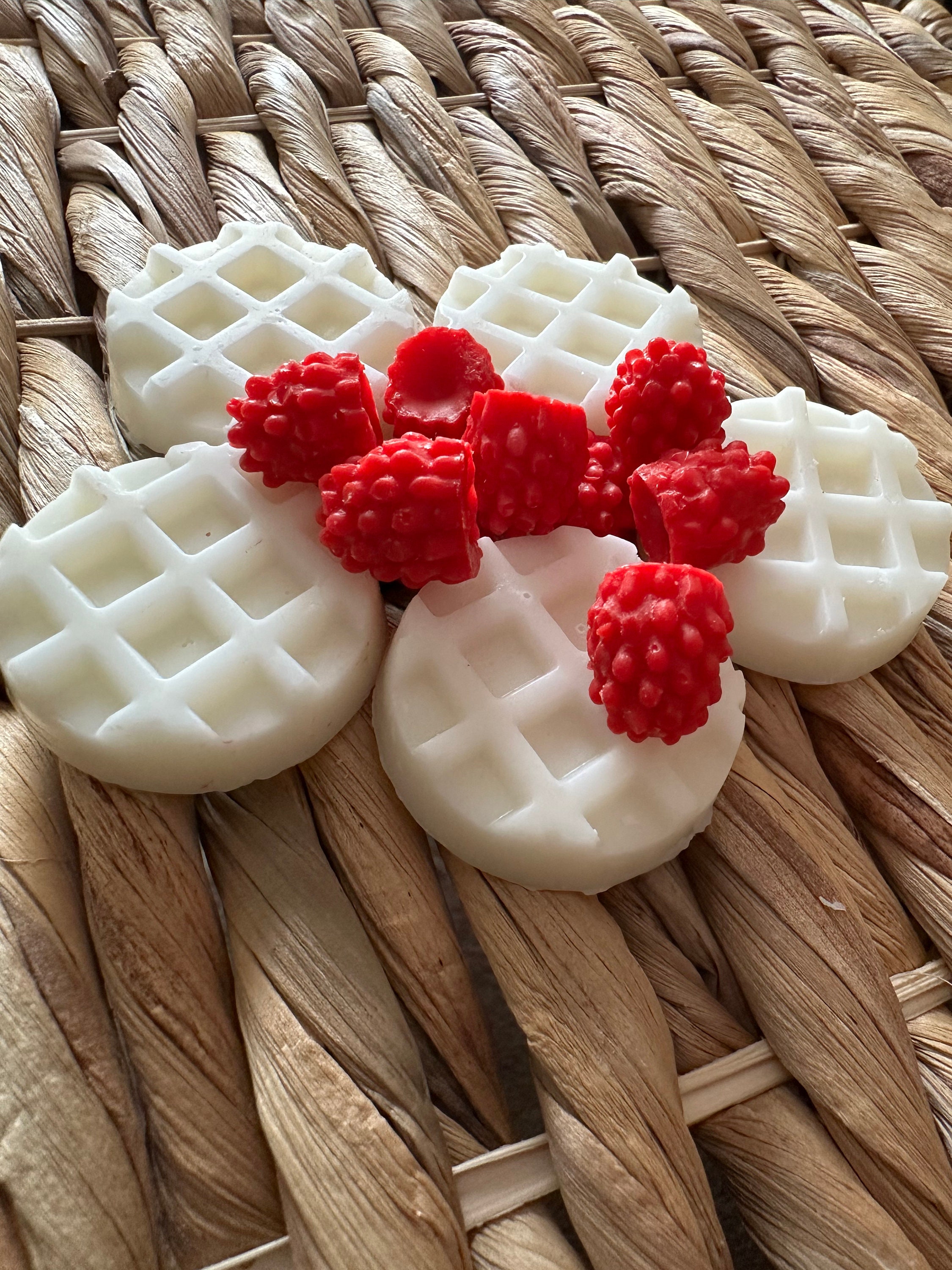 Berry Waffle Wax Melts Food Wax Melts Waffle Wax Melts Cake Wax Melts