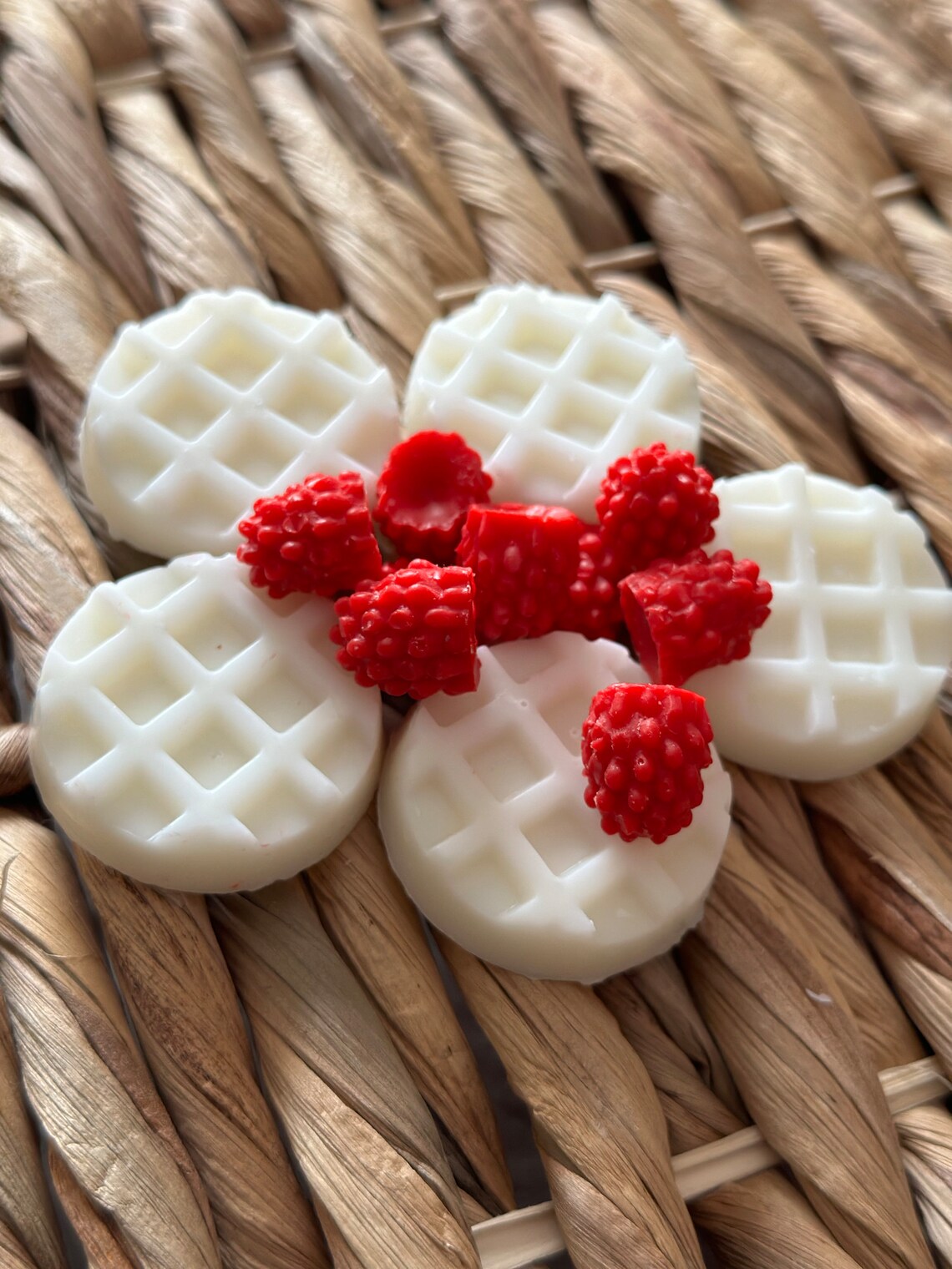 Berry Waffle Wax Melts Food Wax Melts Waffle Wax Melts Cake Wax Melts