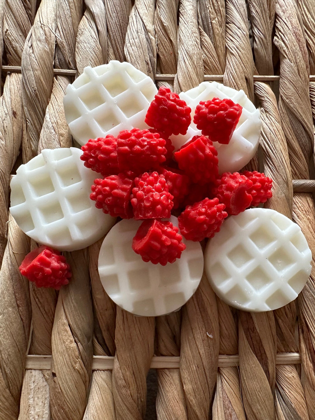 Berry Waffle Wax Melts Food Wax Melts Waffle Wax Melts Cake Wax Melts