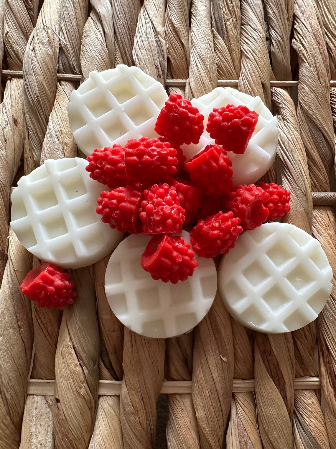 Berry Waffle Wax Melts Food Wax Melts Waffle Wax Melts Cake Wax Melts