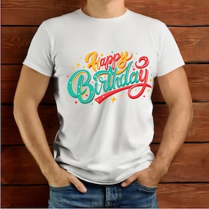 Happy Birthday SVG prints