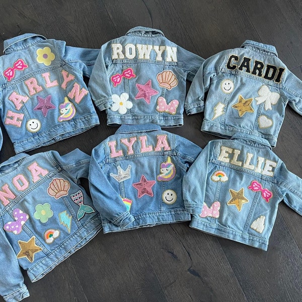 Custom Patch Jean Jackets