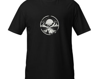 Retro Fishing Shirt, Short-Sleeve Unisex T-Shirt