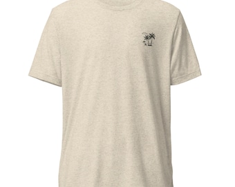 Palm Tree Graphic T-Shirt: Vintage Summer Surf Tee