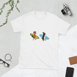 Joe and Cody T Shirt, Surfing T Shirt, Big Z T Shirt, Beach T Shirt, Summer Ocean T Shirt, Short-Sleeve Unisex T-Shirt