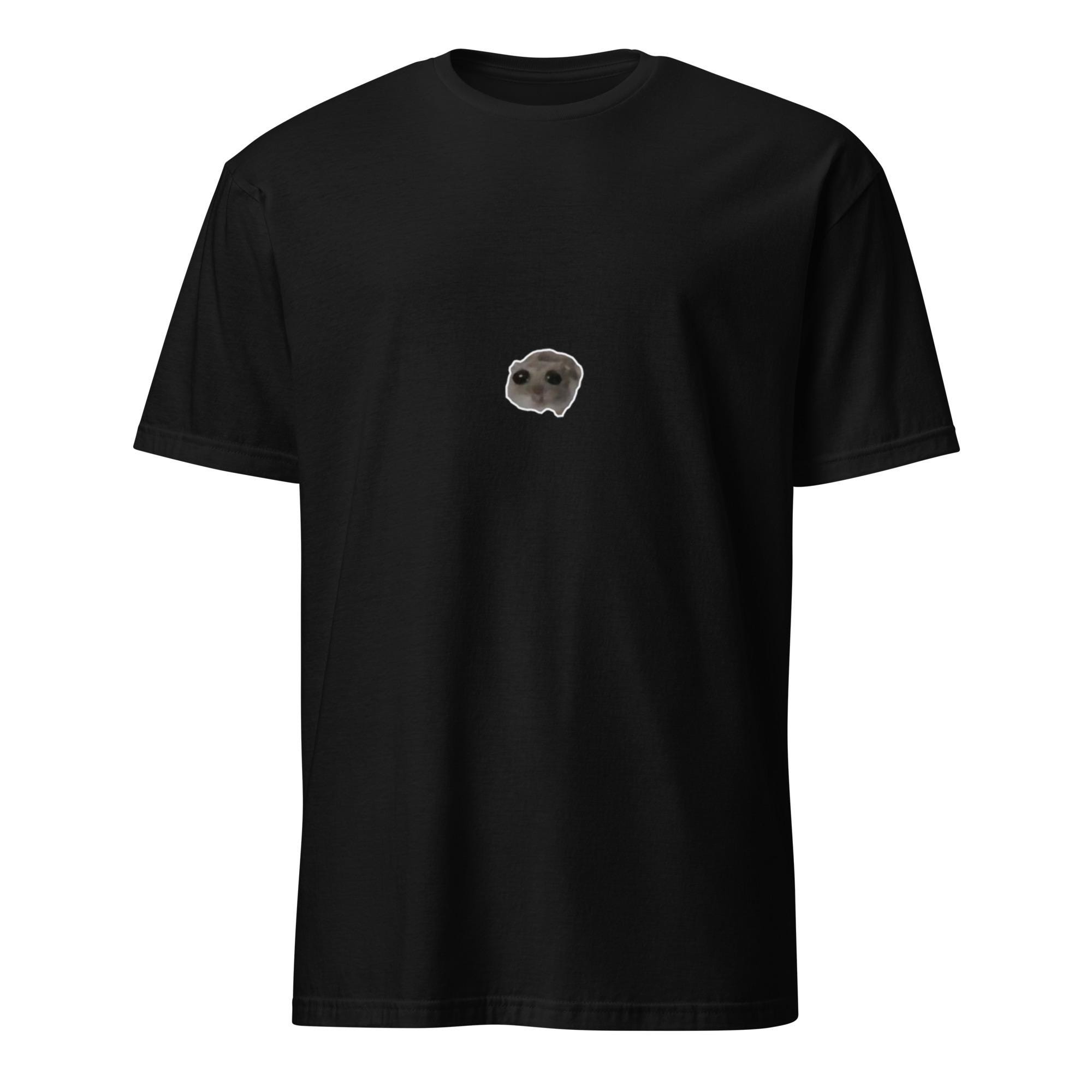 Sad Hamster Short-Sleeve Unisex T-Shirt, Trending T Shirt, Meme T Shirt, Gift T Shirt