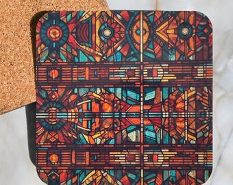 Posavasos del suroeste / Posavasos tribales hechos a mano