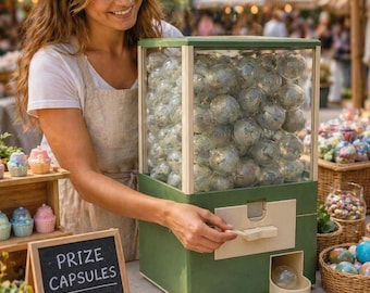 Custom Vending Machine, Capsule for Game Stores, Vendor Booths & Craft Fairs, Token Prize System