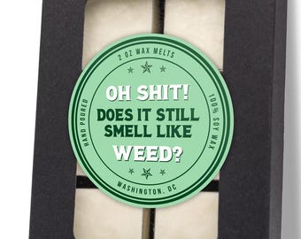 Cera fundida de jengibre y palo santo: aroma terroso, un regalo divertido