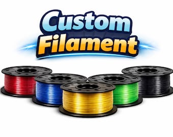 Filamento personalizado para máquinas expendedoras de cápsulas / Opciones de PETG y PLA