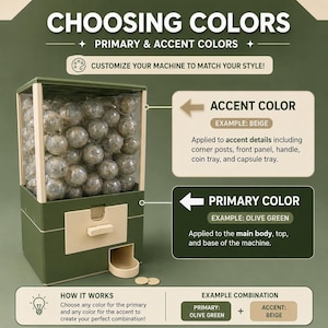 Wedding Favor Idea Capsule Machine, Personalized Guest Station, Interactive Reception Activity image 7