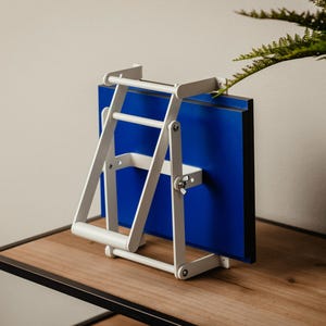 Pressa manuale in rilievo A4, pressa per linoleum, pressa per linoleum tagliata, pressa manuale per linoleum, pressa da stampa, stampa su linoleum, taglio di linoleum, pressa per incisione (blu navy)