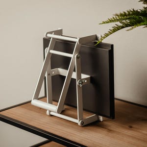 Pressa manuale A4, pressa per linoleum, pressa per linoleum, pressa manuale per linoleum, pressa da stampa, stampa su linoleum, taglio di linoleum, pressa per incisione (grigio)