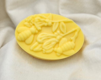 Mango Soap Bar - Shea Butter Soap - lightly scented