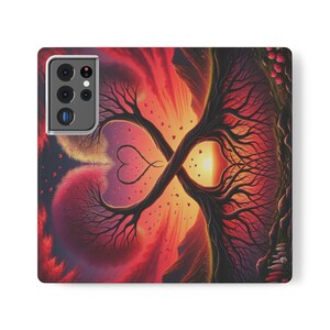 Capa flip de couro vegano para telefone, fecho elástico seguro, fólio multifuncional com suporte para cartão – presente tecnológico ideal