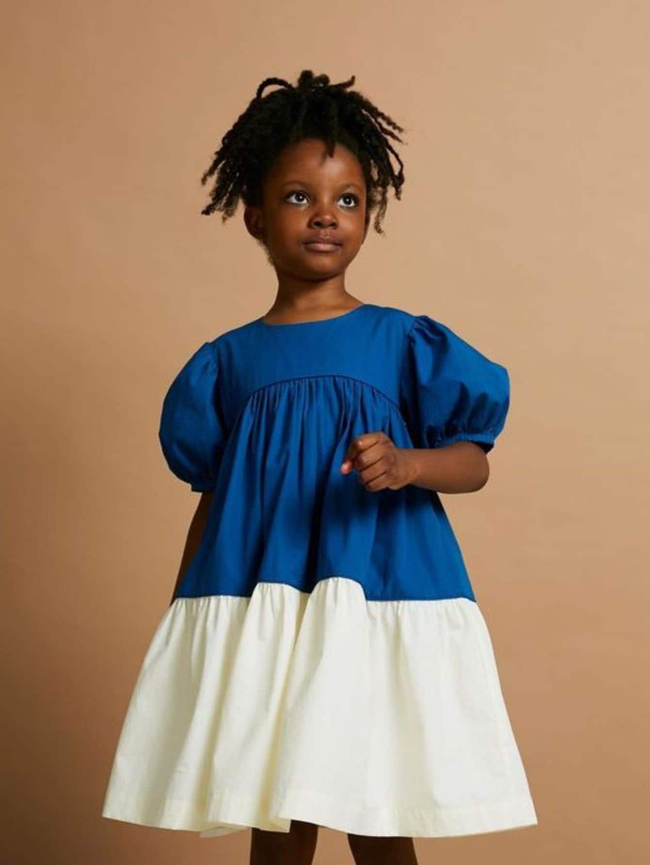 Mimi Tiered Dress PDF Sewing Pattern: Girls Puffed Sleeve Design - Etsy