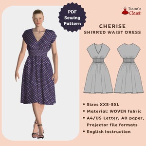 サラマリカ　Tile Pattern Shirring Dress Sサイズ il_1080xN.6149428702_tir1.jpg