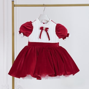 Baby Girl & Toddler Dress, First Birthday Dress, Toddler Party Dress, Baby Girl Christmas Dress