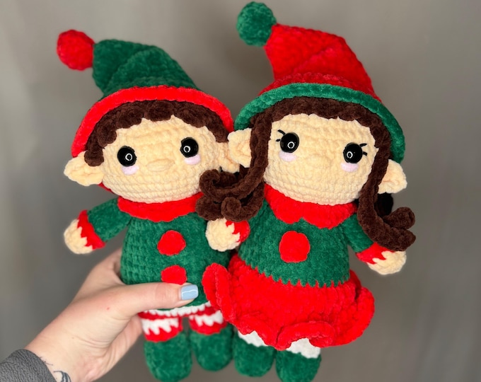 Crochet Elf Bundle - Digital Pattern ONLY