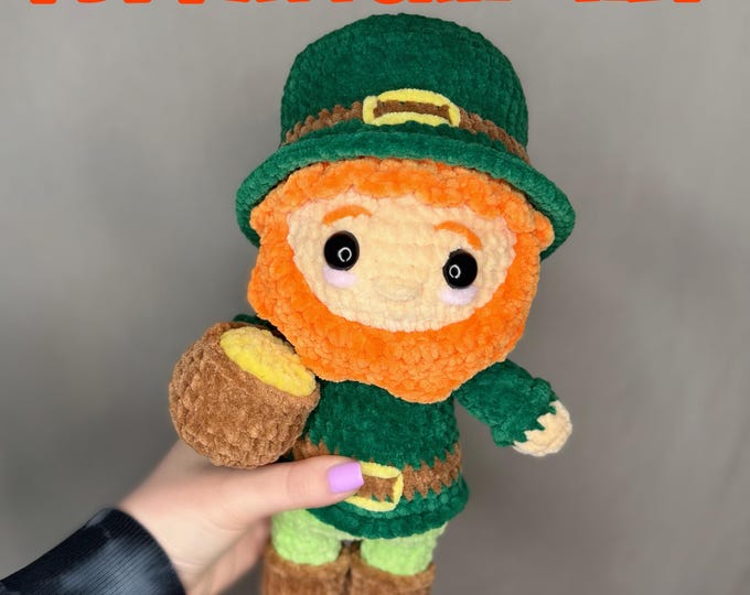 Crochet Leprechaun - Digital Pattern ONLY