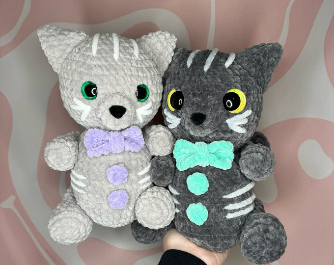 Crochet Fancy Cat - Digital Pattern ONLY