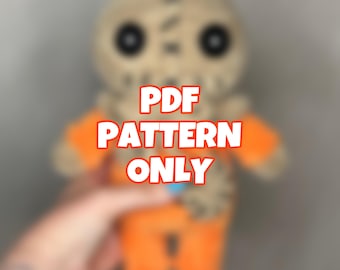 Halloween Guardian Crochet Pattern PDF | Cute Horror Amigurumi Plushie | Spooky Crochet Pattern Digital Download ONLY