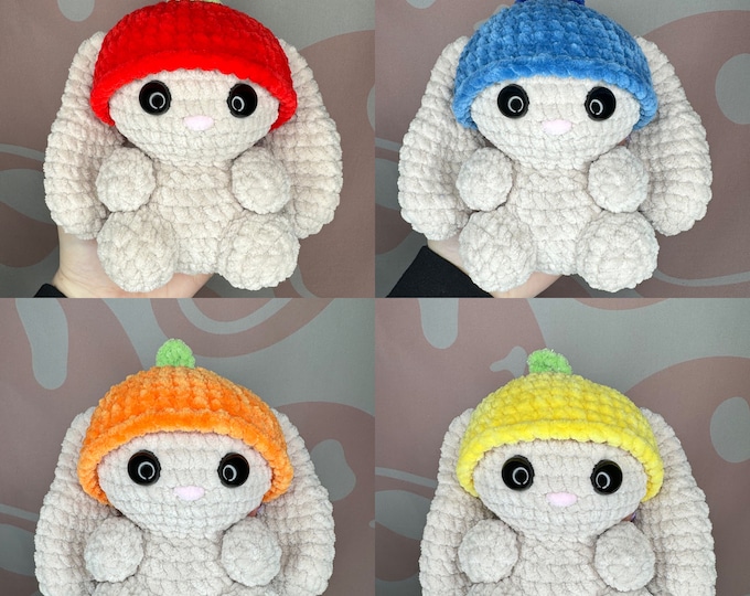 Crochet 4 in 1 Baby Fruit Bunnies - Digital Pattern ONLY