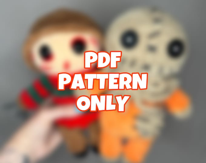 Crochet Horror Bundle - Digital Pattern ONLY