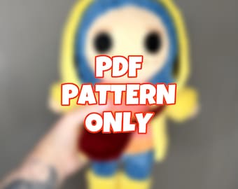 Crochet Adventure Girl-Digital Pattern (NOT a physical item) Written in English (US) terminology *Read description before purchasing*
