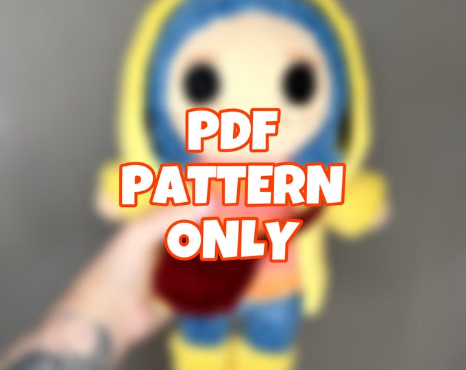 Crochet Adventure Girl - Digital Pattern ONLY