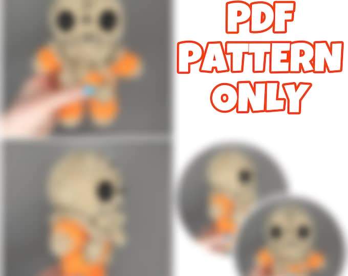 Mini Crochet Halloween Guardian - Digital Pattern ONLY