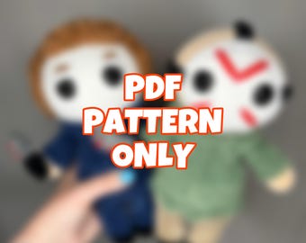 Crochet Slasher Bundle-Digital Pattern (NOT a physical item) Written in English (US) terminology. *Read description before purchasing*