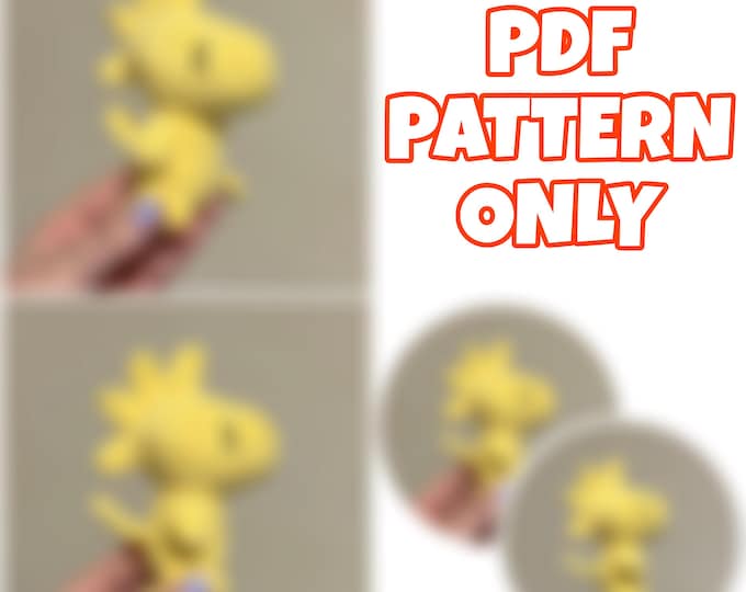 Baby Yellow Bird - Digital Pattern ONLY