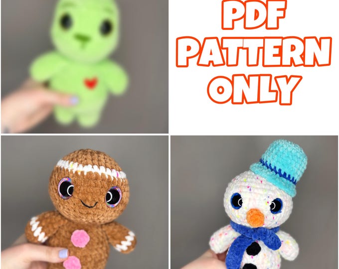 Crochet Christmas Bundle - Digital Pattern ONLY