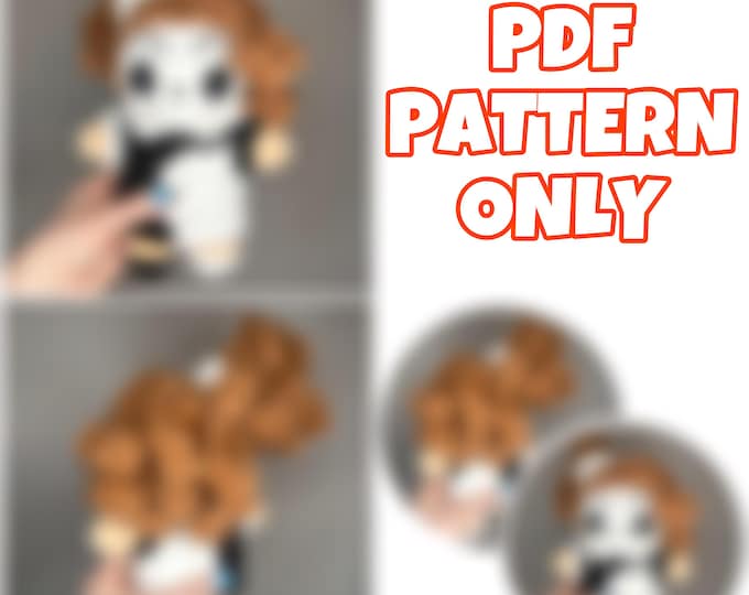 Mini Crochet Slasher Girl - Digital Pattern ONLY