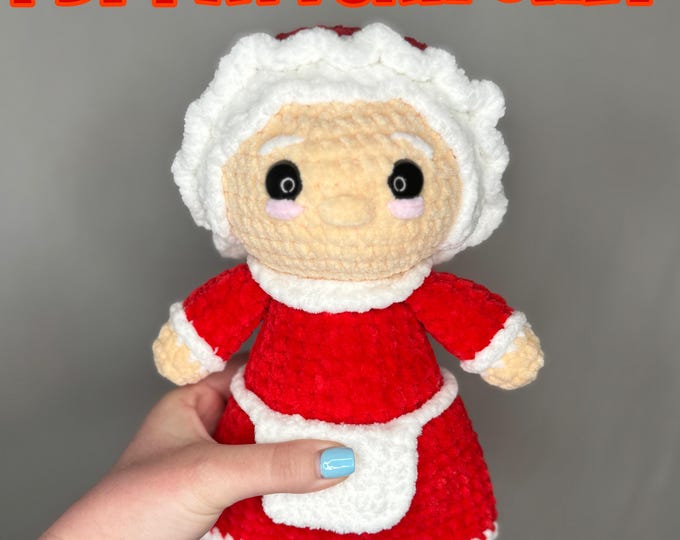 Crochet Mrs. Clause - Digital Pattern ONLY