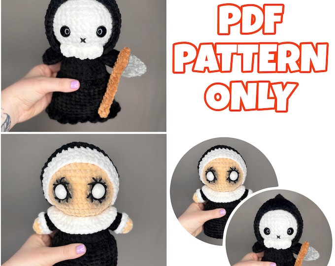2 in 1 Crochet Mini Halloween/Horror Bundle - Digital Pattern ONLY