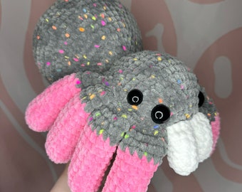 Spinne Amigurumi Häkelanleitung PDF | Niedliches Plüschtier Spinne gemustert Große Halloween Häkelanleitung