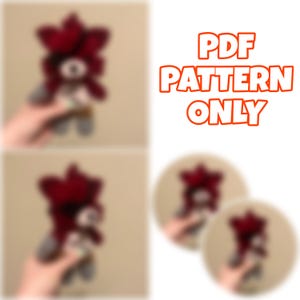 Red Fox Crochet Pattern PDF | Cute Amigurumi Fox Plushie | Horror Crochet Pattern Digital Download ONLY