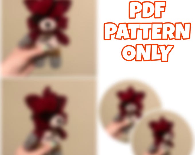 Red Fox Crochet Pattern PDF | Digital Pattern ONLY