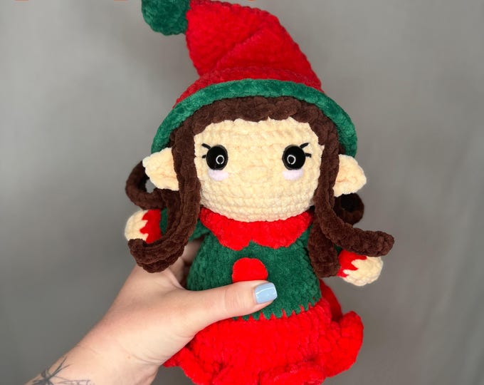 Crochet Girl Elf - Digital Pattern ONLY