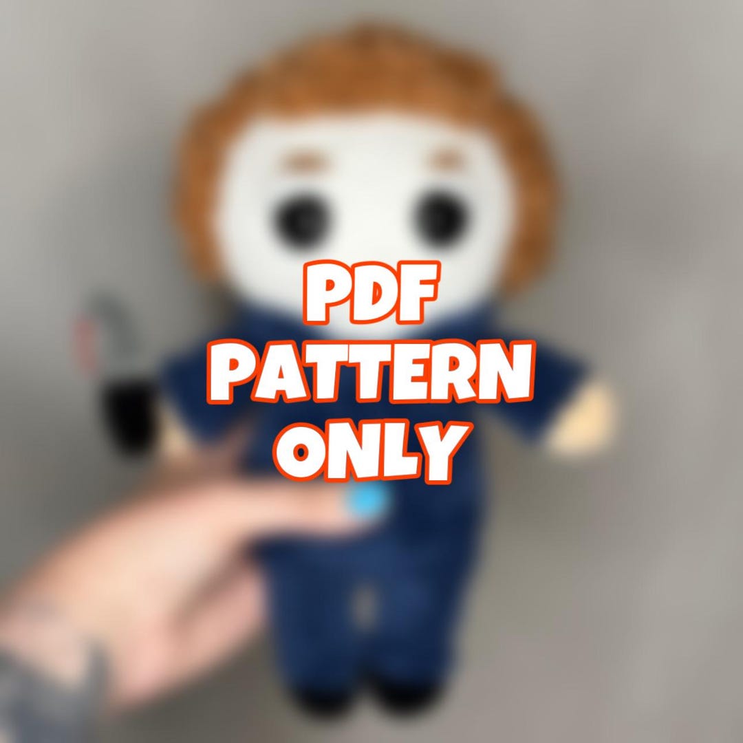 Halloween Slasher Crochet Pattern PDF | Cute Horror Amigurumi Plushie ...