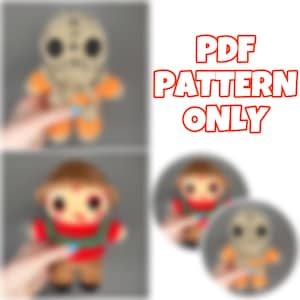 2 in 1 Crochet Mini Halloween Bundle-Digital Pattern (NOT a physical item) Written in English (US) terminology. *Read description!!*