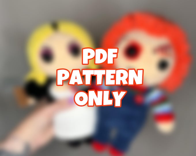 Crochet Evil Couple Bundle - Digital Pattern ONLY