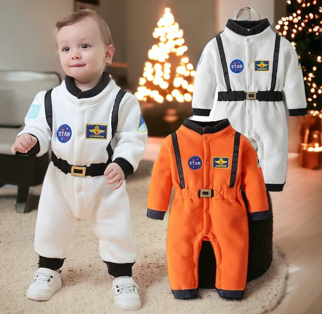 Space Baby Astronaut Costume Cozy Christmas Apparel for Etsy