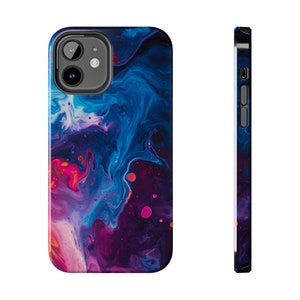 Resin Epoxy Swirl Iphone case X/XR/11/12/13/14/15 plus max pro