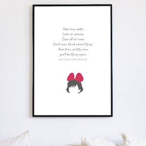 Fly again | Kiki&#39;s Delivery Service | Studio Ghibli Quotes
