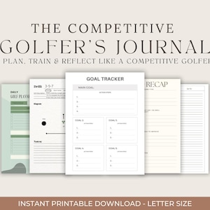 The Competitive Golfer's Journal